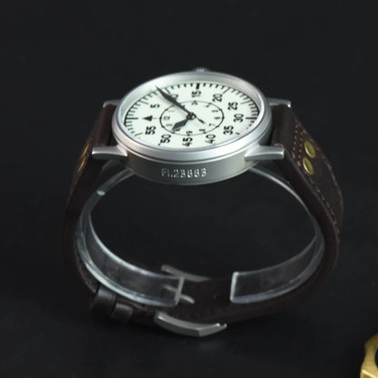 Hruodland 2025 New Pilot Men's Automatic Mechanical Watch Pt5000 Sapphire Luminous C3 Stainless Steel Waterproof 10Bar reloj hom