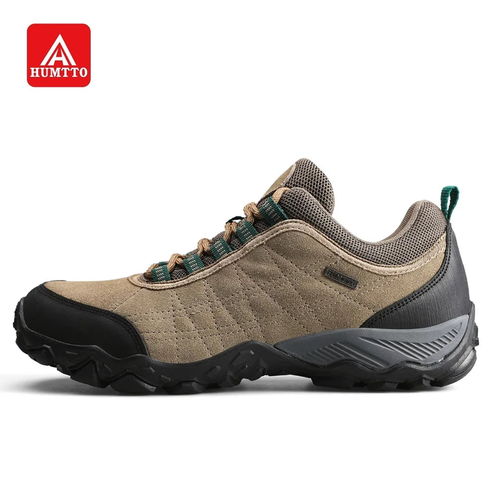 HUMTTO Outdoor Hiking Trekking Mountain Sports Shoes for Men, Camping, Hunting, Walking, Breathable Cushioned Non-Slip Sneakers