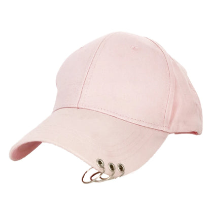 Állítható baseball sapka gyűrűvel, szabadtéri sportokhoz, napvédő, nőknek és férfiaknak, divatos snapback sapka