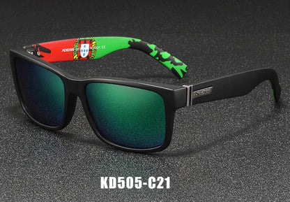 KDEAM Revamp – pánské sportovní sluneční brýle, polarizované, v zářivých barvách, outdoorové, na řízení, fotochromatické, s krabičkou