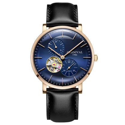 Carnival Men’s Mechanical Watch – Luxury automatic wristwatch with sapphire crystal