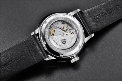 2026 New PAGANI DESIGN Men's Watches Fashion Sports Gold Watch For Men Automatic Mechanical Wristwatches Men Waterproof Leather
