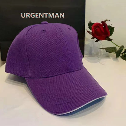 Casquette unisexe décontractée en acrylique, unie, style baseball, ajustable, pour femmes et hommes, casquette hip-hop, streetwear, « dad hat », vente en gros