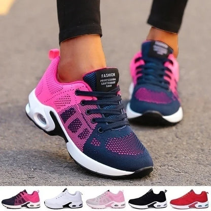 Damen-Laufschuhe, atmungsaktive Freizeitschuhe, leichte Outdoor-Sportschuhe, bequeme Walking-Sneaker, Tenis Feminino-Schuhe