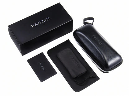 PARZIN Luxury Sunglasses Women Polarized Sun Glasses For Driving Vintage Female Ladies Shades Sunglasses Black With Packing PZ18