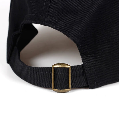 Unisex, áttört, hímzett baseball sapka, szabadtéri, állítható, tavaszi és őszi, alkalmi, napvédő sapka