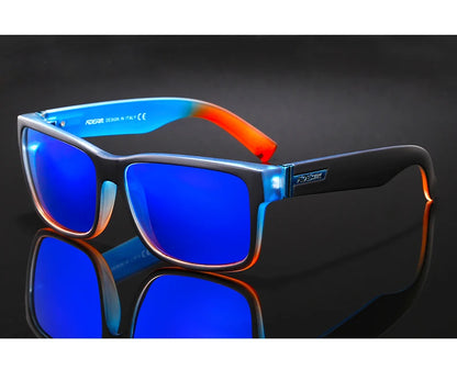 KDEAM Revamp – pánské sportovní sluneční brýle, polarizované, v zářivých barvách, outdoorové, na řízení, fotochromatické, s krabičkou