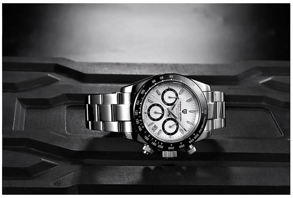 2026 New PAGANI DESIGN Brand Luxury Quartz Watch Sapphire Waterproof Luminous Men watch Japan VK63 Movt All Steel Chronograph