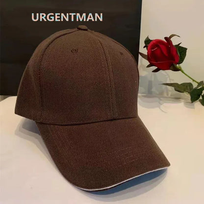Casquette unisexe décontractée en acrylique, unie, style baseball, ajustable, pour femmes et hommes, casquette hip-hop, streetwear, « dad hat », vente en gros