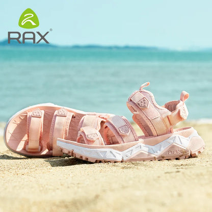 RAX Men's Sports Sandals Summer Outdoor Beach Sandals Men Aqua Trekking Water Shoes Men Upstream Shoes Women Quick-Drying Shoes
