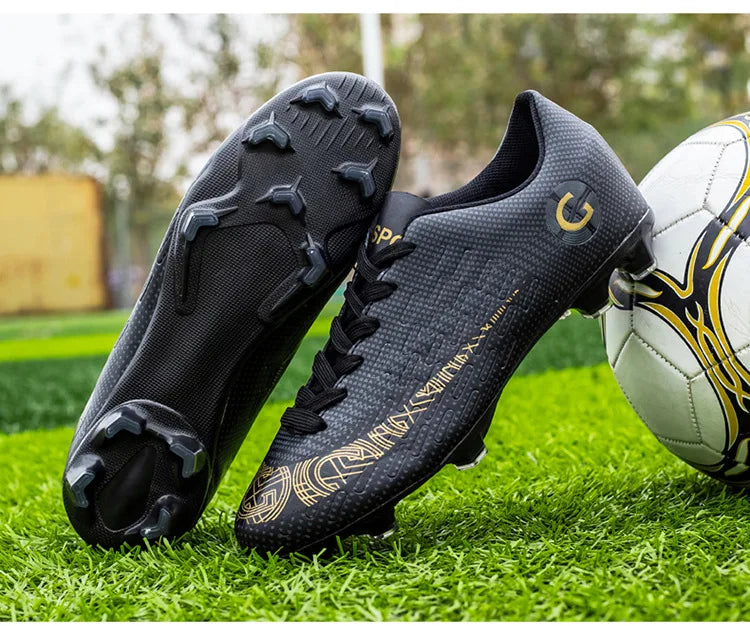 WaterMonkey Pánske futbalové topánky pre dospelých s dlhými špikami Futbalové topánky na vonkajšie ihrisko a trávnik AG Cleats Topánky s nízkym zvrškom Tréningové futbalové tenisky