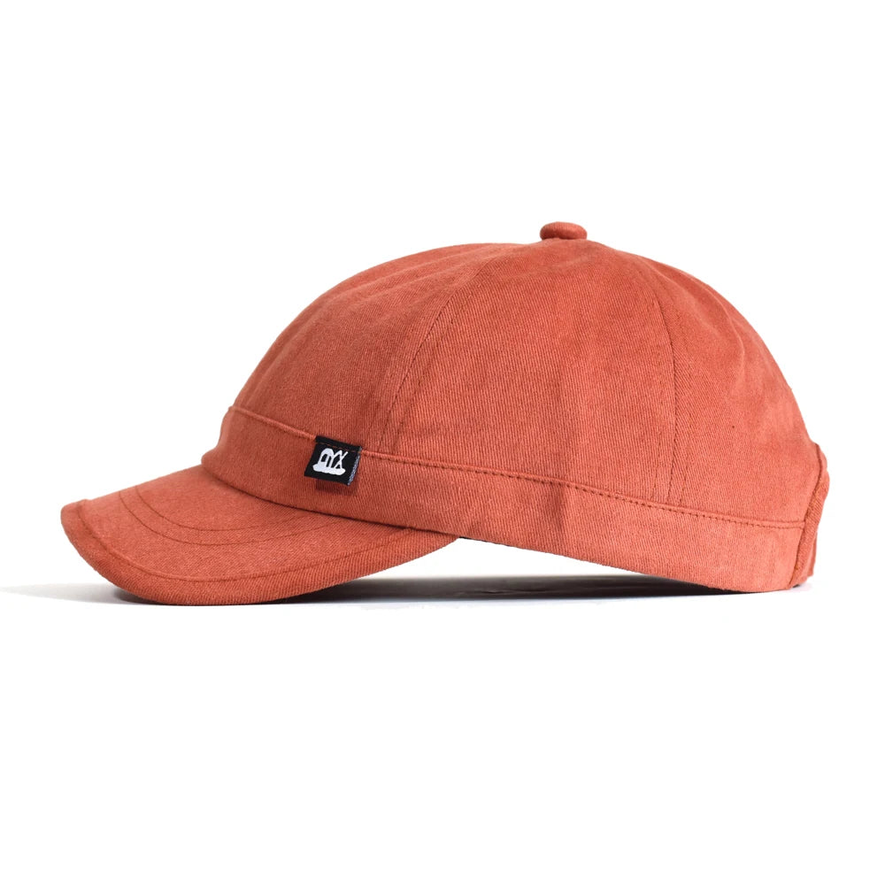 Casquette de baseball vintage à visière courte, en coton, pour homme et femme, casquette « dad hat » souple, ajustable, style « trucker », à profil bas