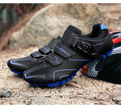 Professional Self-Locking Cycling Shoes Outdoor MTB Pedal Bicycle Shoes Non-Slip Sneakers Racing Road Speed Bike SPD Cleat Shoes