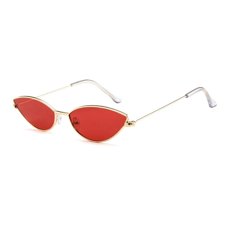 Cute Sexy Cat Eye Sunglasses Women Retro Small Black Red Pink Cateye Sun Glasses Female Vintage Shades For Women Party Glasses