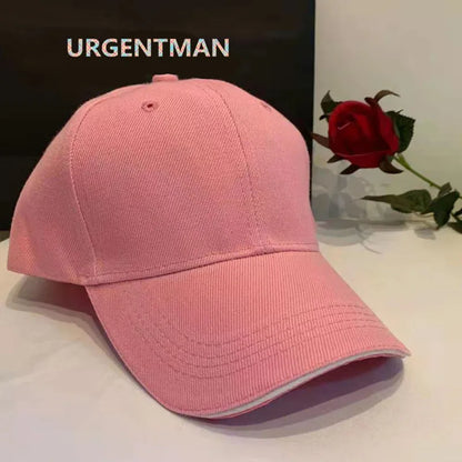 Casquette unisexe décontractée en acrylique, unie, style baseball, ajustable, pour femmes et hommes, casquette hip-hop, streetwear, « dad hat », vente en gros