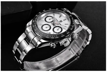 2026 New PAGANI DESIGN Brand Luxury Quartz Watch Sapphire Waterproof Luminous Men watch Japan VK63 Movt All Steel Chronograph