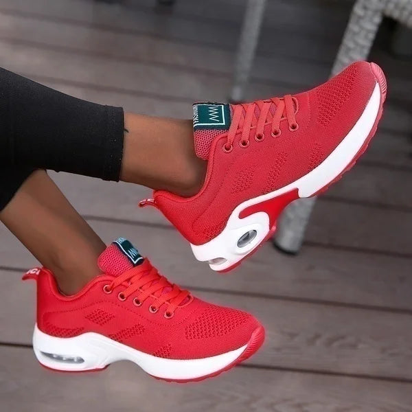 Damen-Laufschuhe, atmungsaktive Freizeitschuhe, leichte Outdoor-Sportschuhe, bequeme Walking-Sneaker, Tenis Feminino-Schuhe
