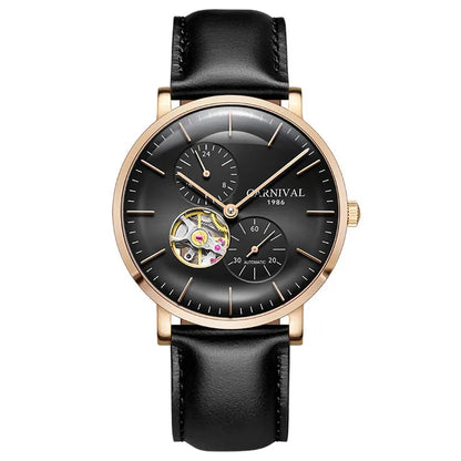 Carnival Men’s Mechanical Watch – Luxury automatic wristwatch with sapphire crystal