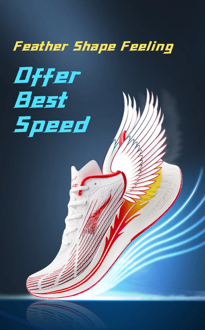 Onemix New Men's Marathon Running Shoes for Women, Breathable Lightweight Sneakers, Lace-Up Athletic Shoes, Comfortable, Light, and Soft