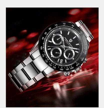 2026 New PAGANI DESIGN Brand Luxury Quartz Watch Sapphire Waterproof Luminous Men watch Japan VK63 Movt All Steel Chronograph