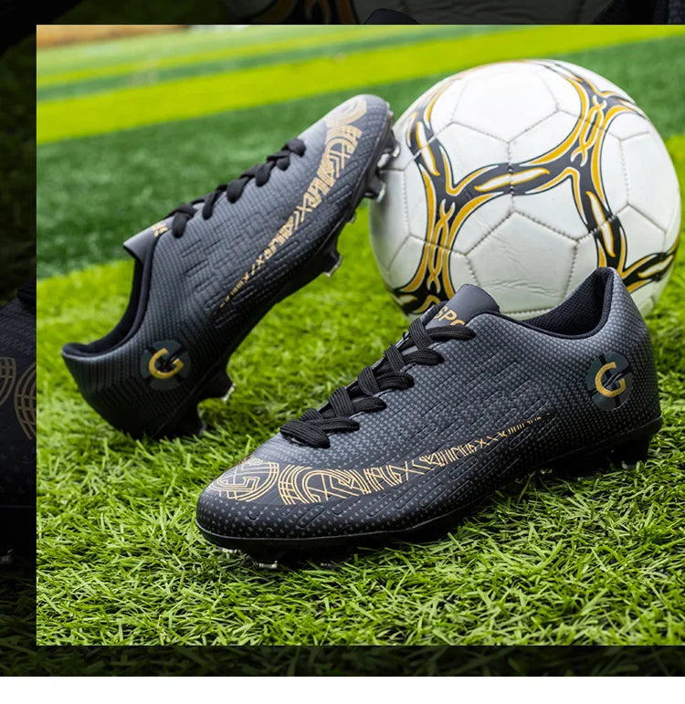 WaterMonkey Pánske futbalové topánky pre dospelých s dlhými špikami Futbalové topánky na vonkajšie ihrisko a trávnik AG Cleats Topánky s nízkym zvrškom Tréningové futbalové tenisky