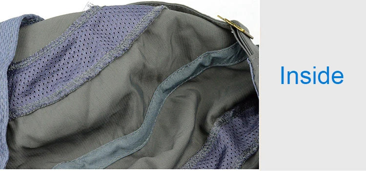 Forår/sommer udendørs sport baseballkasket hurtigtørrende hat unisex vandtæt åndbar kasket sammenfoldelig cykelkasket solbeskyttelse
