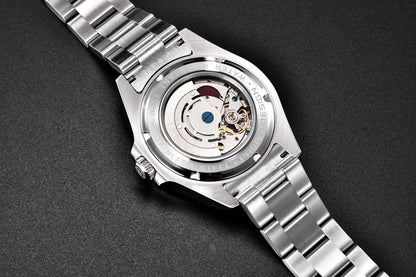 Pagani Design PD1682 Men’s GMT Watch 42mm Automatic Mechanical DG5833 Sapphire Crystal Stainless Steel Waterproof Black Vintage