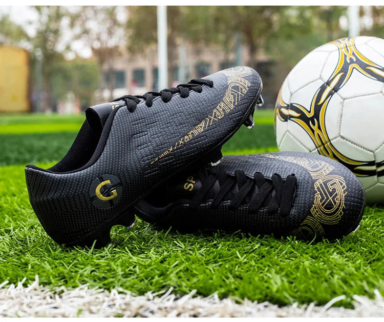 WaterMonkey Pánske futbalové topánky pre dospelých s dlhými špikami Futbalové topánky na vonkajšie ihrisko a trávnik AG Cleats Topánky s nízkym zvrškom Tréningové futbalové tenisky