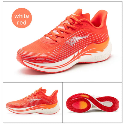 Onemix New Men's Marathon Running Shoes for Women, Breathable Lightweight Sneakers, Lace-Up Athletic Shoes, Comfortable, Light, and Soft