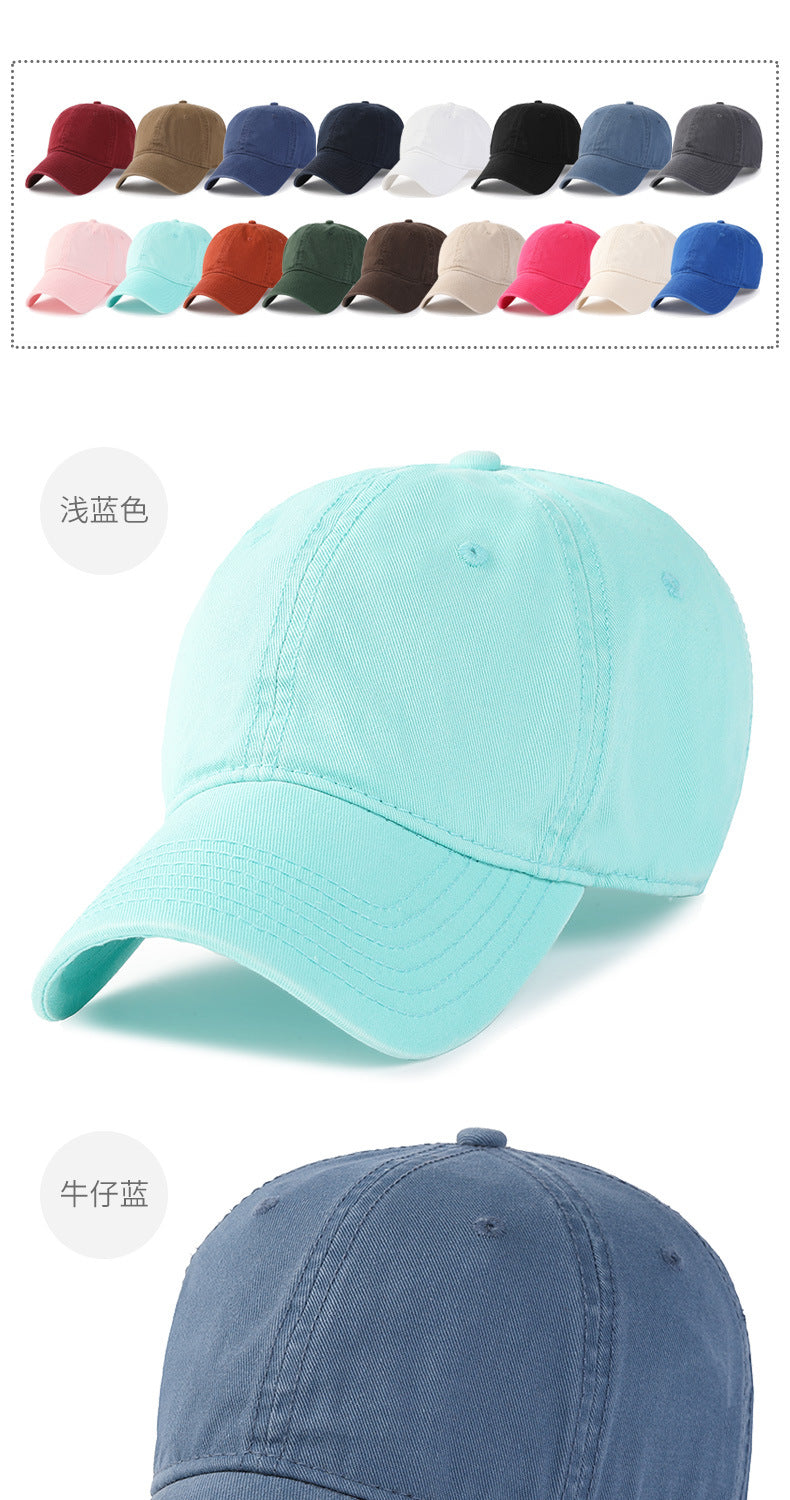 Men Women Oversize XXL 100% Cotton Baseball Cap,Large Baseball Hat for Big Heads 56-63cm(23.5"-25.5"),Adjustable Plain Dad Cap