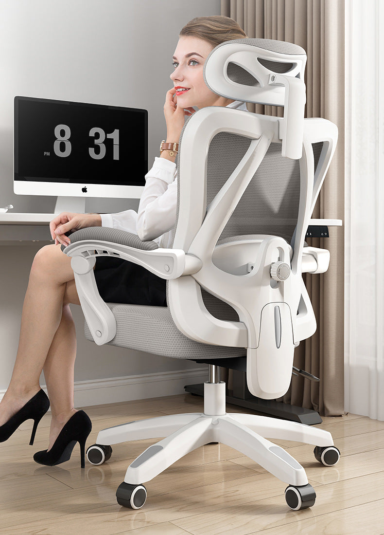 UVR Ergonomic Gaming Computer Chair Breathable Mesh Office Chair with Adjustable Armrest, Swivel Executive Desk Chair for Home Office & Work