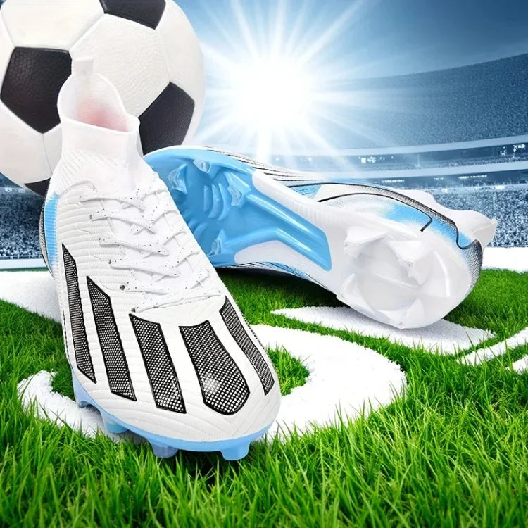 New Men's Football Boots Adult's Soccer Field Shoes Teenager's Sports Cleats Outdoor Grass Training Boots High Quality Sneakers