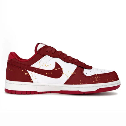Individuell gestaltete Sneaker Nike Big Steed Crimson Chinesisches Neujahrsfest des Pferdes Herren-Skateschuhe