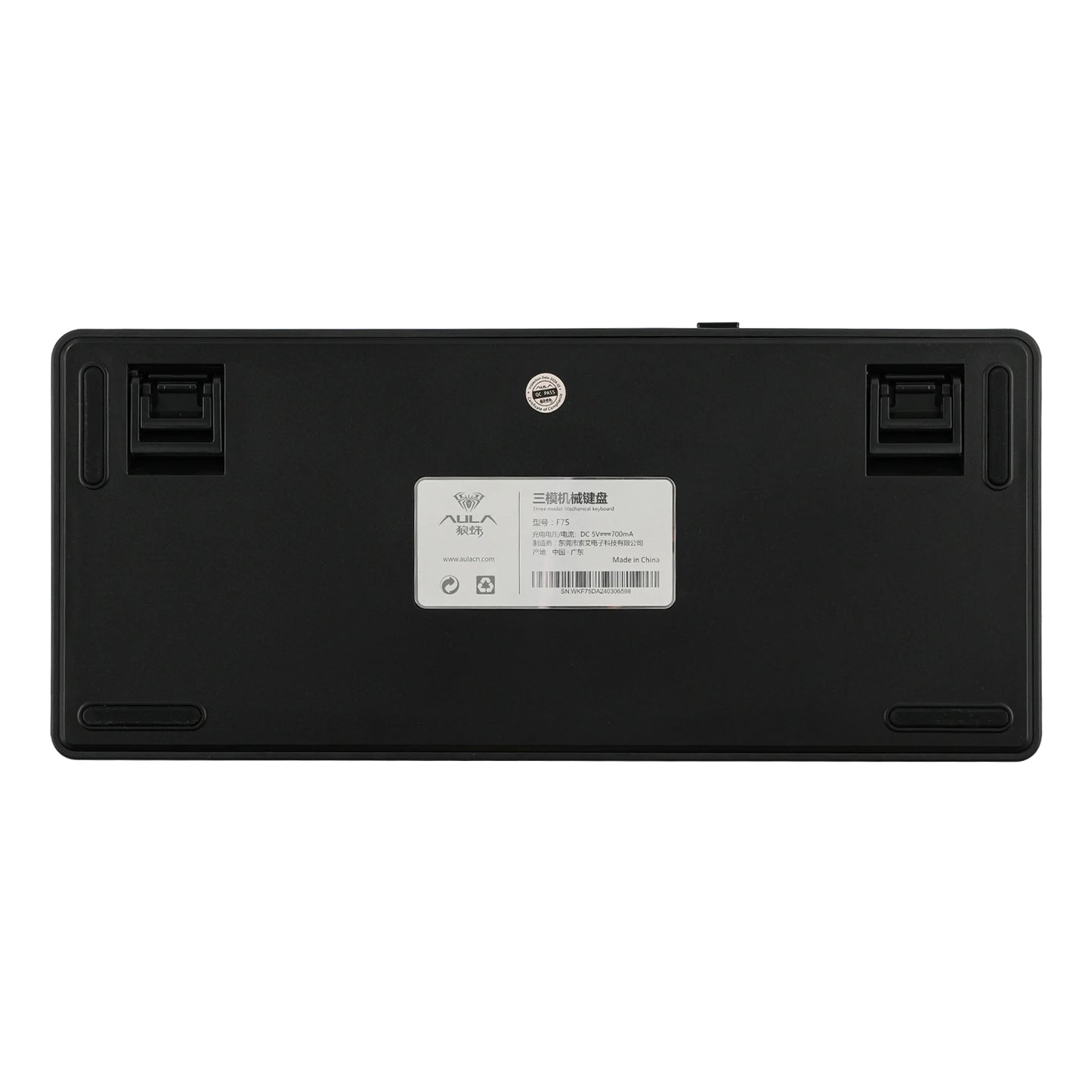 EPOMAKER x AULA F75 75% ANSI Gasket Hot-Swap Bluetooth 5.0/2.4G Wireless/Wired Mechanical Keyboard PBT Keycaps for Win/Mac