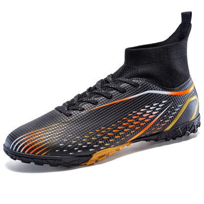 Nuove scarpe da calcio da uomo per erba, traspiranti e morbide, scarpe da calcio outdoor con tacchetti lunghi, comode scarpe sportive da allenamento da uomo