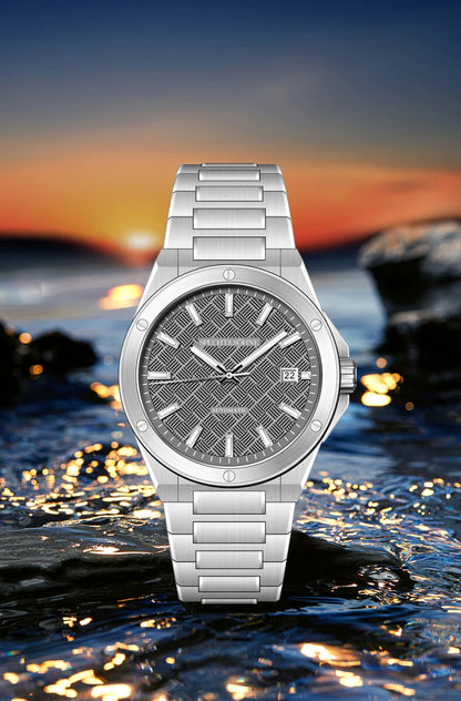 Relógio Masculino Specht&Sohne 2025 Novo 38MM Automático, Movimento Japonês Miyota 8215, Aço, Vidro de Safira, Reloj Homb Impermeável