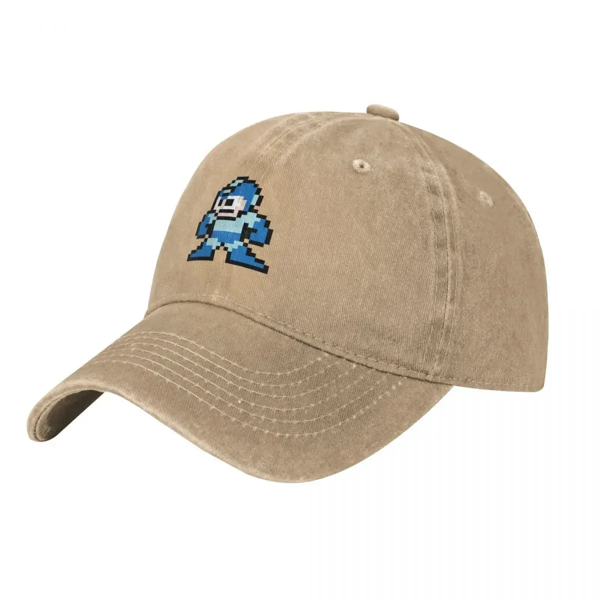 Megaman 8 bites baseball sapka, új, aranyos, vintage, luxus sapka férfiaknak és nőknek
