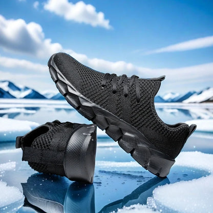 Heren sneakers van mesh, lichtgewicht damesschoenen, casual platte schoenen, hardloopsportschoenen voor heren, zachte ademende tennissneakers voor mannen