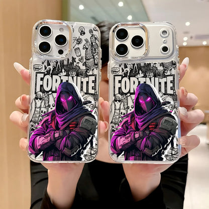 Capa de telemóvel Cartoon Battle Royales Fortnites para Xiaomi Mi 15 14T 14 12T 11T 11 Lite Poco M7 X7 X6 F5 F6 X5 X4 GT Pro 4G 5G