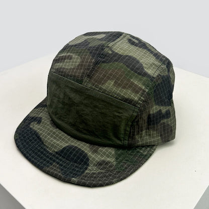 New Unisex CAMO Quick Drying Letter Embroidery Baseball Hats Sunshade Color Block Breathable Personal Peaked Caps Versatile ins