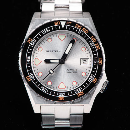 SEESTERN SUB600T V3 Mens Watch Automatic Diving Sapphire Wristwatch NH35 Movement Ceramic Bezel Luminous Date Jubilee Waterproof