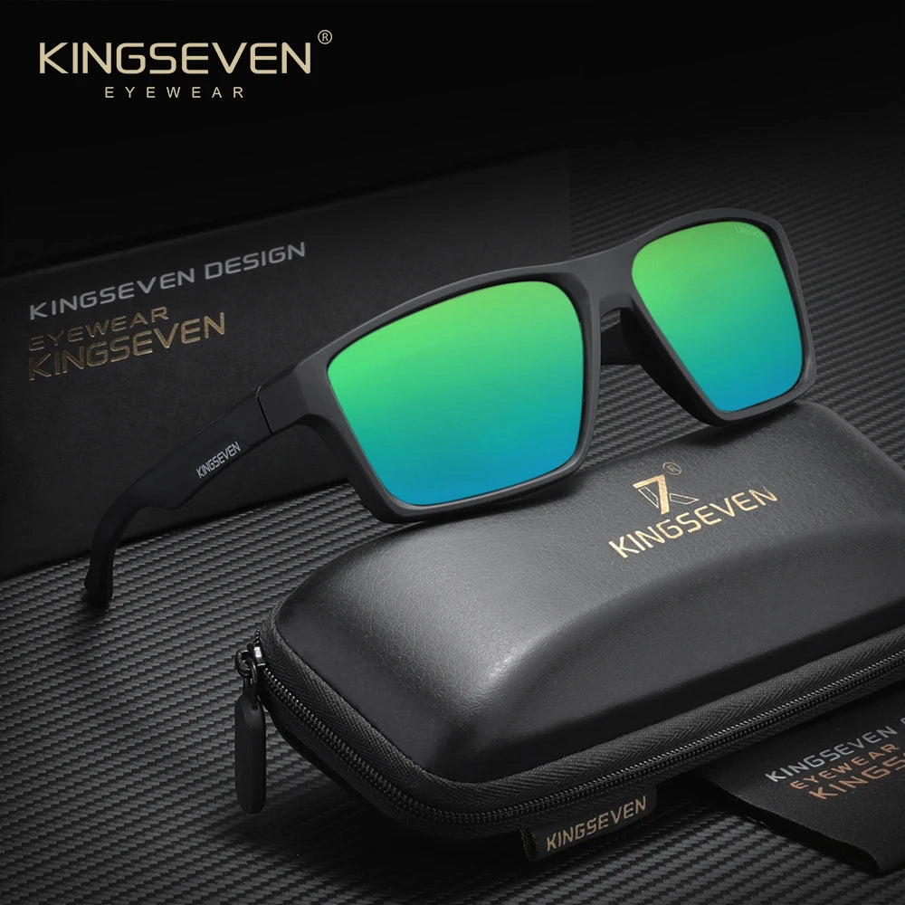 KINGSEVEN Polarized Sunglasses For Men Women Driving Glasses Male Goggle UV400 Driving Outdoor Eyewear TR90