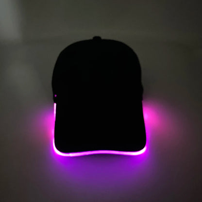 Modieuze lichtgevende baseballpet met LED-verlichting, hiphop-pet voor bar en club, fluorescerende hoed voor heren en dames, DJ-dansaccessoire en kostuumprop