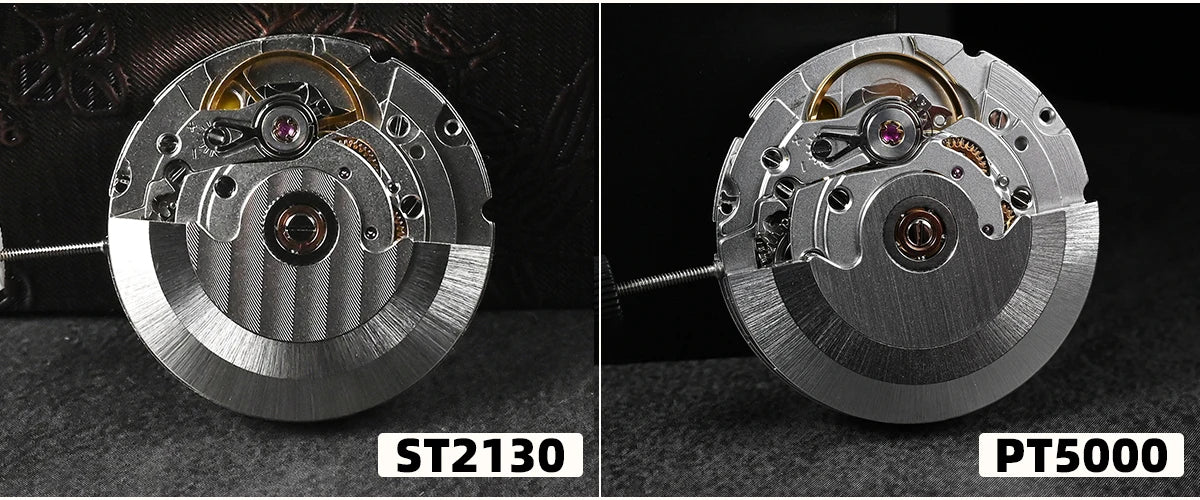 San Martin Watch New Upgraded Sub Men PT5000 ST2130 Automatic Diving Watches with Ceramic Bezel 200m Waterproof Sapphire SN0017G