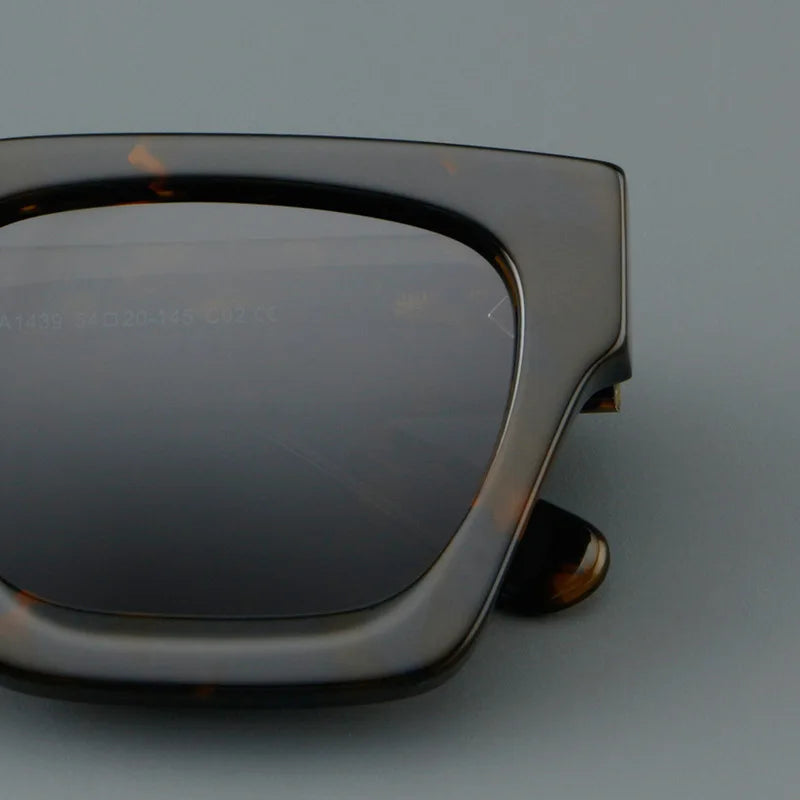 Luxury Acetate Frame Sun Glasses Rectangle Polarized Sunglasses Fashion Design High Quality UV400 Outdoors Eyewear Men Women