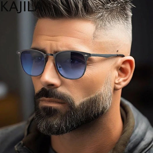 Steampunk Square Sunglasses Men 2026 Luxury Brand Metal Frame Retro Punk Sun Glasses Male Driving Shades Vintage Eyewear UV400