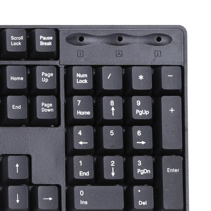 Teclado ergonómico USB para PC, teclado ruso / teclado inglés DropShipping