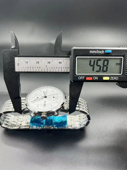 Orologio di lusso da uomo automatico meccanico a carica automatica, elegante, in acciaio inossidabile, luminoso, Relojes Para Hombre 2020