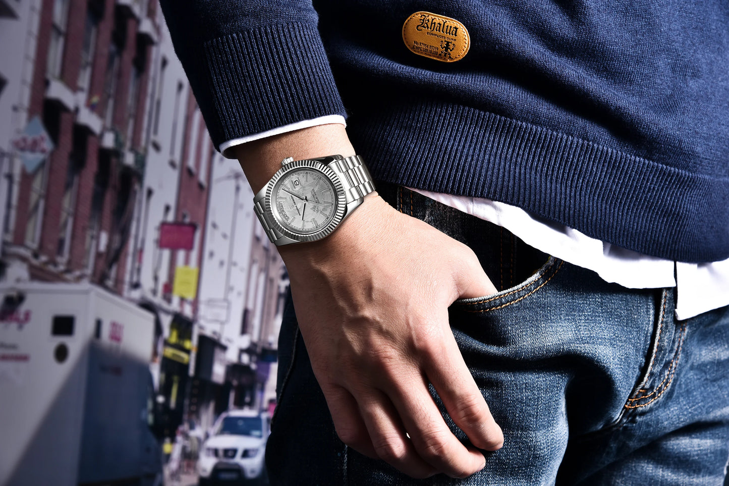 PAGANI DESIGN 2024 New DD40 NH36A Men's Watches Luxury Automatic Mechanical Watch For Men AR Sapphire Glass Date Wristwatch Men