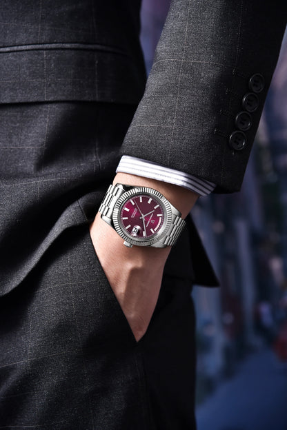 PAGANI DESIGN 2024 New DD40 NH36A Men's Watches Luxury Automatic Mechanical Watch For Men AR Sapphire Glass Date Wristwatch Men
